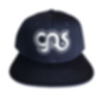 GAS Snapback hat navy and silver logo