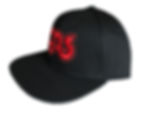 GAS Snapback hat black and red logo